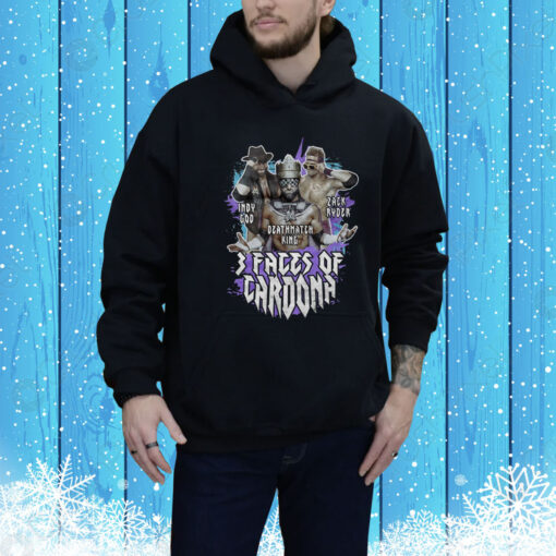 3 Faces Of Cardona Hoodie Shirt