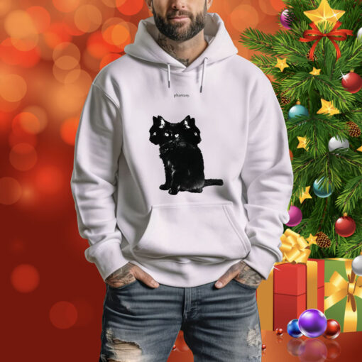 3 Headed Cat Baby Hoodie Shirt