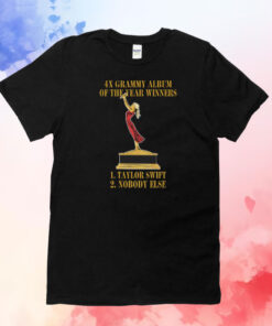 4X Grammy Album of The Year Taylor Swift T-Shirts