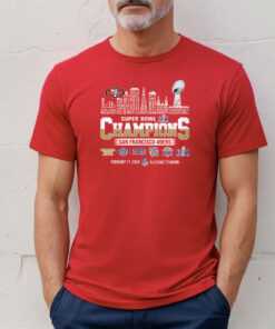 San Francisco 49ers Super Bowl Champions T-Shirt