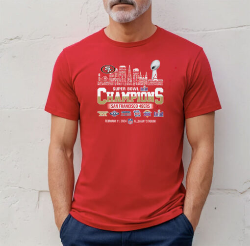 San Francisco 49ers Super Bowl Champions T-Shirt