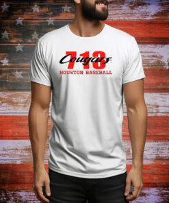 713 Cougars Houston Baseball Hoodie Tee Shirts