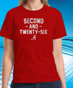 Alabama Football: 2nd & 26 Tee Shirt