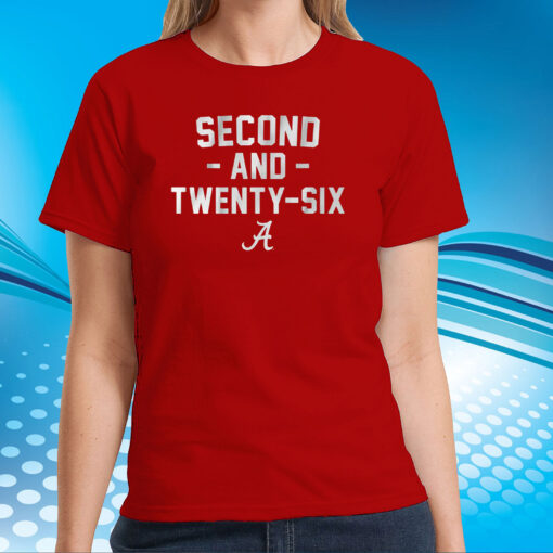 Alabama Football: 2nd & 26 Tee Shirt