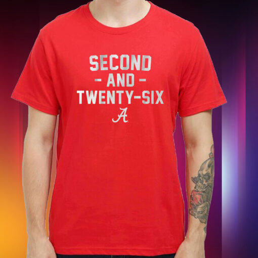 Alabama Football: 2nd & 26 Hoodie Shirt