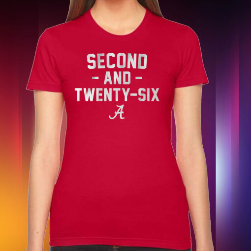 Alabama Football: 2nd & 26 Hoodie TShirt