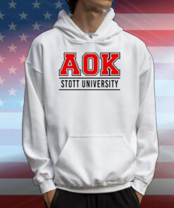 Aok Stott University T Shirts