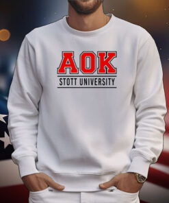 Aok Stott University Tee Shirts
