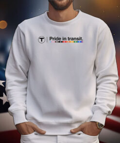 Arsonandhockey Pride In Transit Tee Shirts