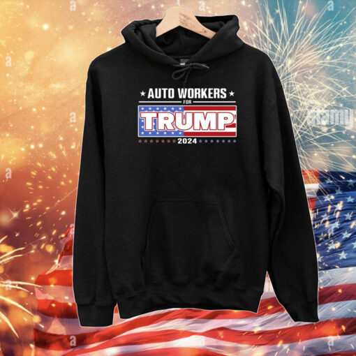 Auto Workers For Trump 2024 T-Shirts