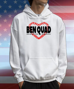 Ben Quad Dog Hearts T-Shirt