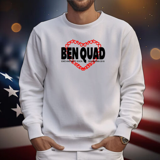 Ben Quad Dog Hearts Tee Shirt