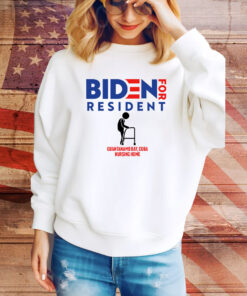 Biden for Resident: Show Your Support with Our Guantanamo Bay Nursing Home Hoodie TShirts