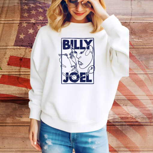 Billyjoel Billy Joel Turn The Lights Back On Face Hoodie TShirts