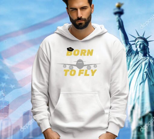 Born To Fly Pilot T-Shirt