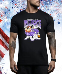 Bugs Bunny And Taz Kansas State Wildcats Hoodie Shirts