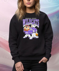 Bugs Bunny And Taz Kansas State Wildcats Hoodie TShirts