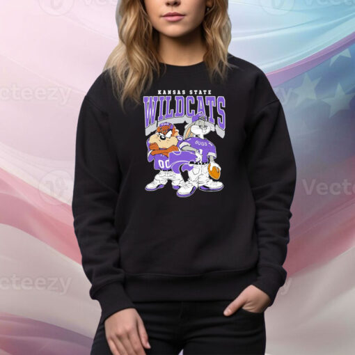 Bugs Bunny And Taz Kansas State Wildcats Hoodie TShirts