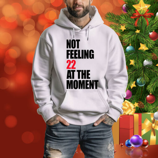 Carly Heading Not Feeling 22 At The Moment Hoodie Shirts