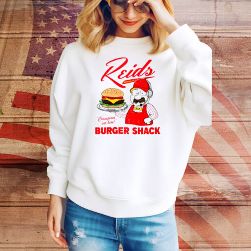 Champions Eat Here Keids Burger Shack Hoodie Tee Shirts