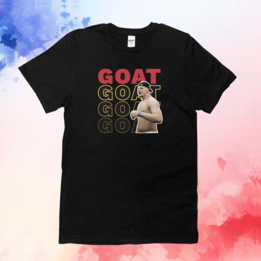 Chiefs Patrick Mahomes Goat T-Shirt