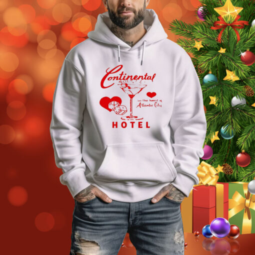 Continental In The Heart Of Atlantic City Hotel Hoodie Shirt