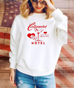 Continental In The Heart Of Atlantic City Hotel Hoodie Shirts