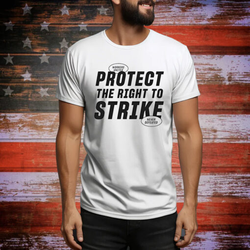 Everpress Protect The Right To Strike Hoodie Shirts