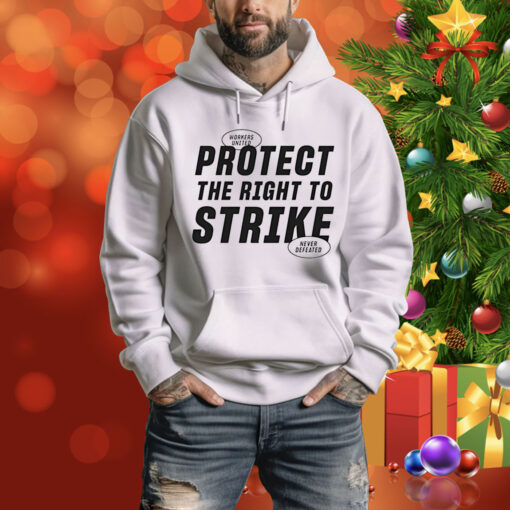 Everpress Protect The Right To Strike Hoodie Shirt