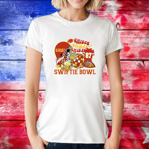 Go Taylor’s Boyfriend Kansas City Kelce 87 Swifti Bowl T-Shirts