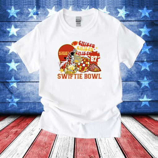 Go Taylor’s Boyfriend Kansas City Kelce 87 Swifti Bowl T-Shirt