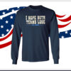 I Hope Both Teams Lose Go Lions Long Sleeve TShirt