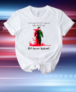I Will No Longer Be Complicit In Genocide Free Palestine Rip Aaron Bushnell T-Shirt