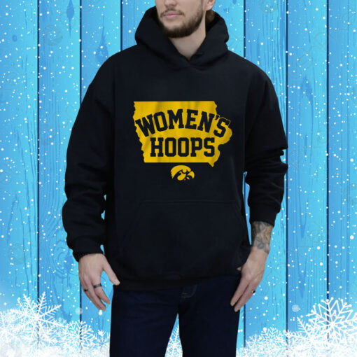 Iowa Basketball: Women's Hoops Hoodie Shirt