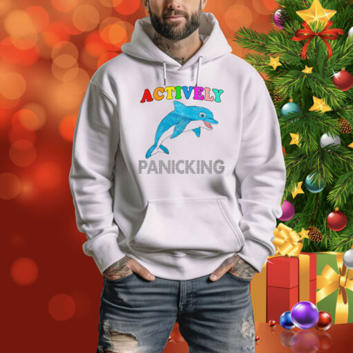 Jmcgg Actively Panicking Hoodie Shirt