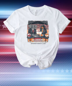 Jnjapparel Alabama Vs Tennessee Saturday March 2 2024 T-Shirt