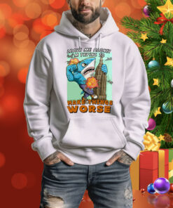 Justin's Leave Me Alone I'm Trying To Make Things Worse Hoodie Shirt