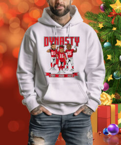 Kansas City: 2023 World Champs Dynasty Caricatures Hoodie Shirt