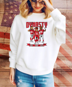 Kansas City: 2023 World Champs Dynasty Caricatures Hoodie Shirt