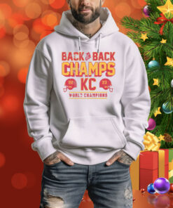 Kansas City: Back-to-Back Champs Hoodie TShirts