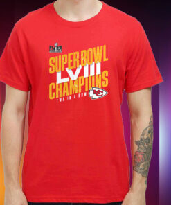 Kansas City Chiefs Super Bowl Lviii Champions Iconic Victory Hoodie Shirt