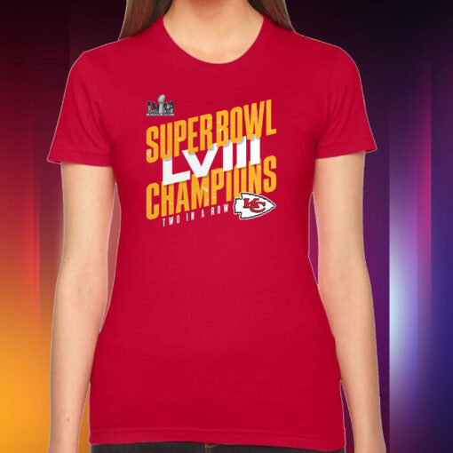 Kansas City Chiefs Super Bowl Lviii Champions Iconic Victory Hoodie Shirts