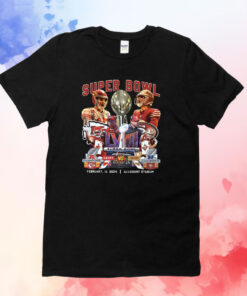 Las Vegas Super Bowl LVIII KC Chiefs VS 49ers T-Shirt