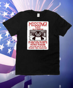 Missing Tuxie The Li’l Penguin Baby T-Shirt