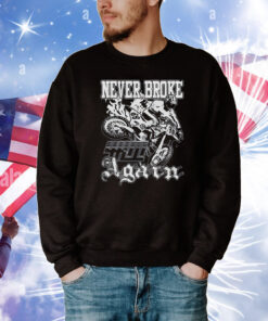 Neverbrokeagain Moto Craze Tee Shirts