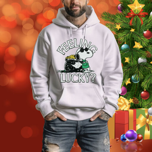 Peanuts Snoopy Feeling Lucky Hoodie Shirts