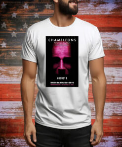 Poster The Chameleons Underground Arts Philadelphia August 8, 2024 Hoodie Shirts