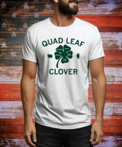 Quad Leaf Clover Hoodie Shirt