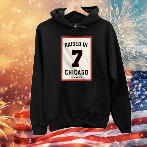 Raised In Chicago 7 T-Shirts