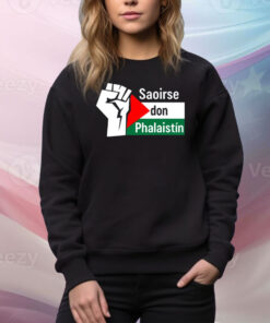 Saoirse Don Phalaistín Hoodie Tee Shirts